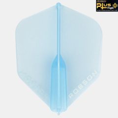 Pikado peresa ROBSON Plus Dart Flight / Shape Crystal Clear Blue PIKADO.shop®6