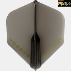 Pikado peresa ROBSON Plus Dart Flight / Crystal Clear Black PIKADO.shop®1