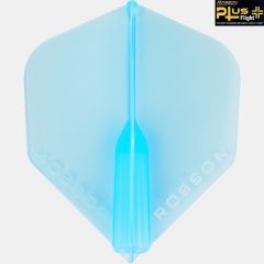 Pikado peresa ROBSON Plus Dart Flight / Crystal Clear Blue PIKADO.shop®1
