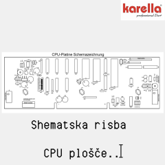 Procesorska plošča za pikado avtomate KARELLA / E-Master