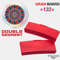 Segment za pikado tarčo GRANBOARD "Double -Red" 2 kom