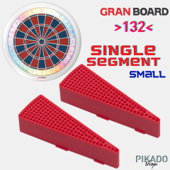 Segment za pikado tarčo GRANBOARD "Single - Triangle" Red 2 kom