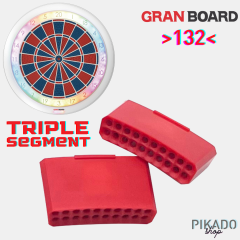 Segment za pikado tarčo GRANBOARD "Triple -Red" 2 kom