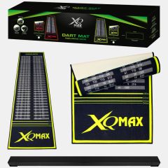 Tepih za pikado +...  XQMax / Check Out Dartmat SET / Green PIKADO.shop®1