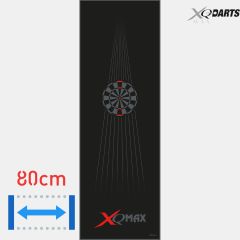 Tepih za pikado XQMax / Dartboard / Black - Red  / 80 PIKADO.shop®1