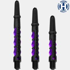 Trupi za pikado puščice HARROWS / Carbon ST (2BA) - Purple PIKADO.shop®1