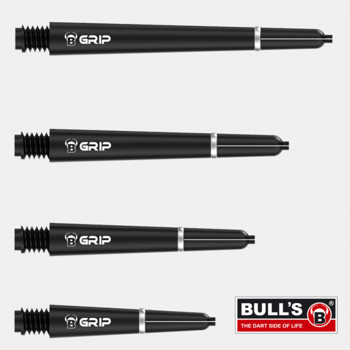 Trupi za pikado puščice BULL'S "B-Grip-2 SL" Black